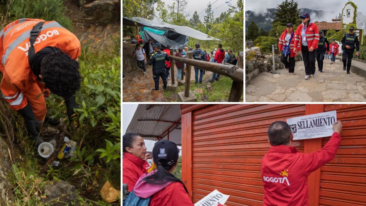 ¿Por qué la CAR ordenó suspender actividades en el sendero de Monserrate?
