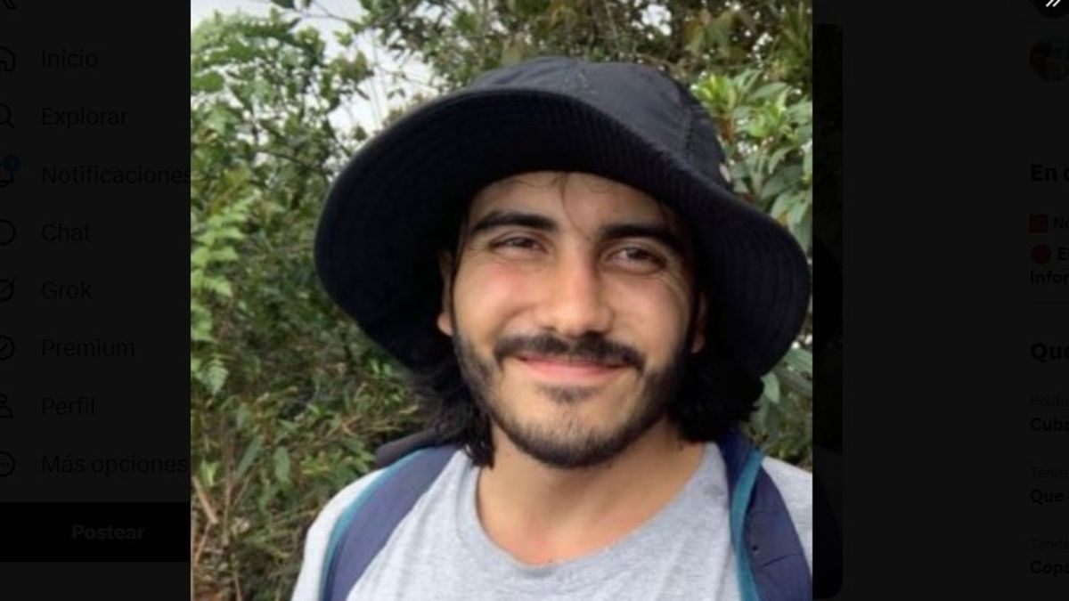 Camilo Peláez, ingeniero desaparecido en Antioquia