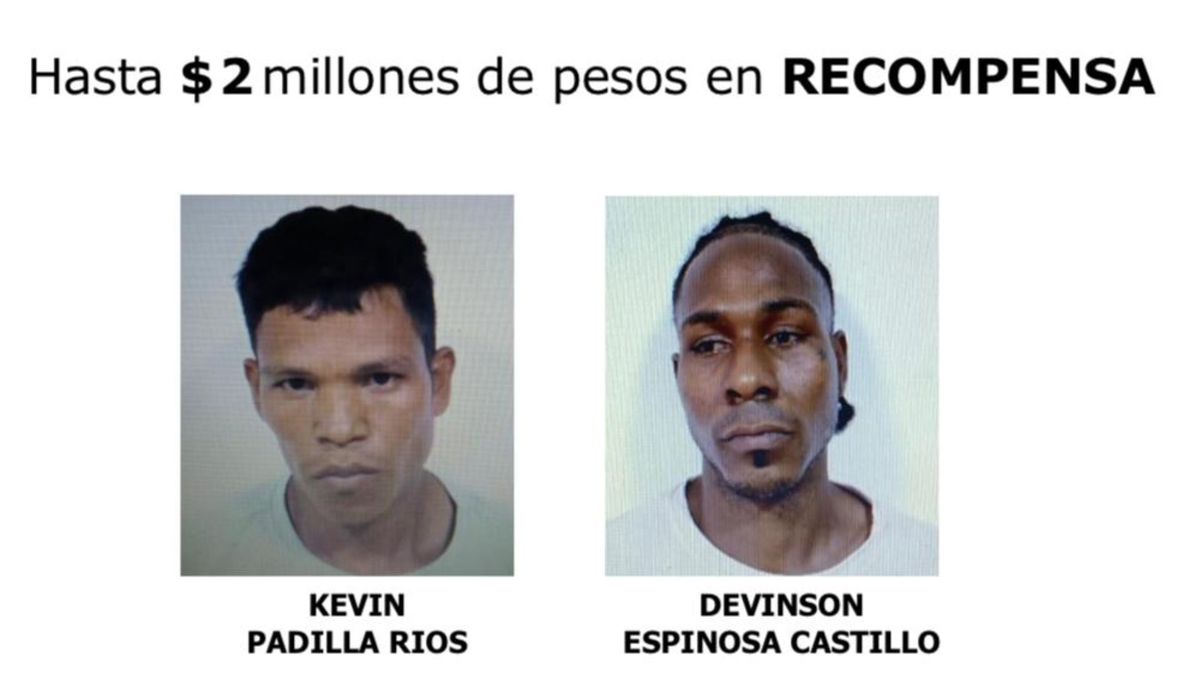 Prófugos de la justicia en Antioquia.