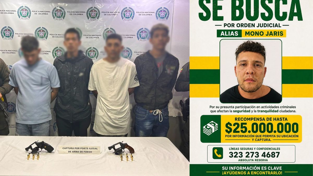 Cacería contra alias Mono Jarris en Risaralda