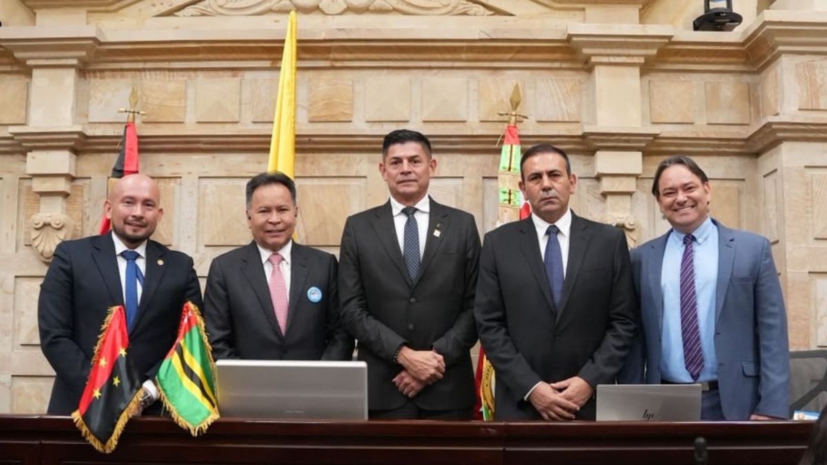 Reunión de gobernadores de Santander y Norte de Santander en el Congreso