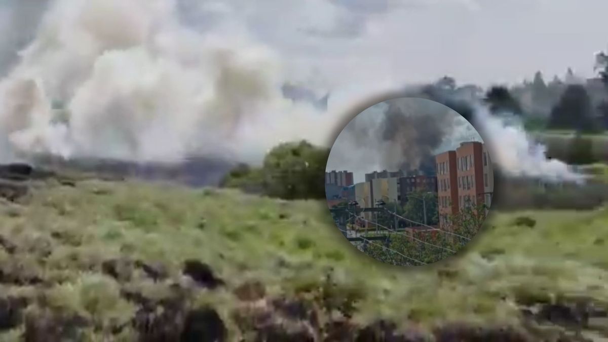 Incendio occidente de Bogotá