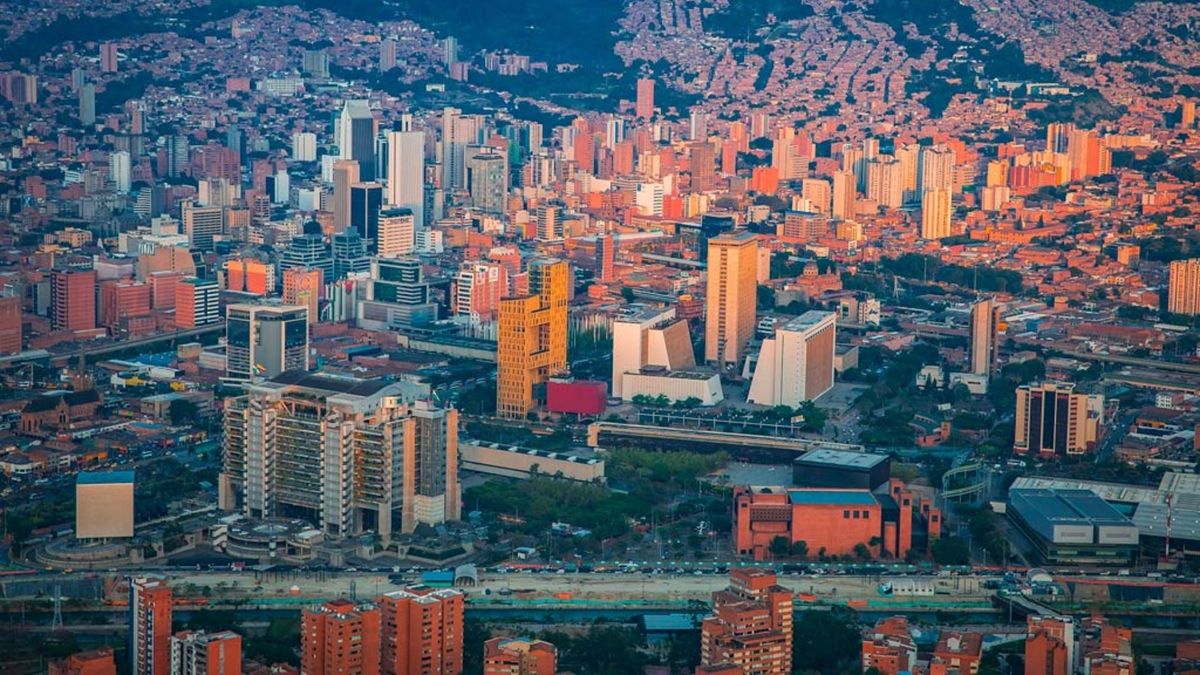Panorámica Medellín.