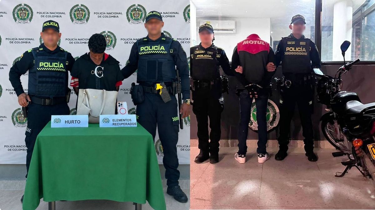 Dos capturados dejan operativos contra el hurto en zona norte de Cartagena