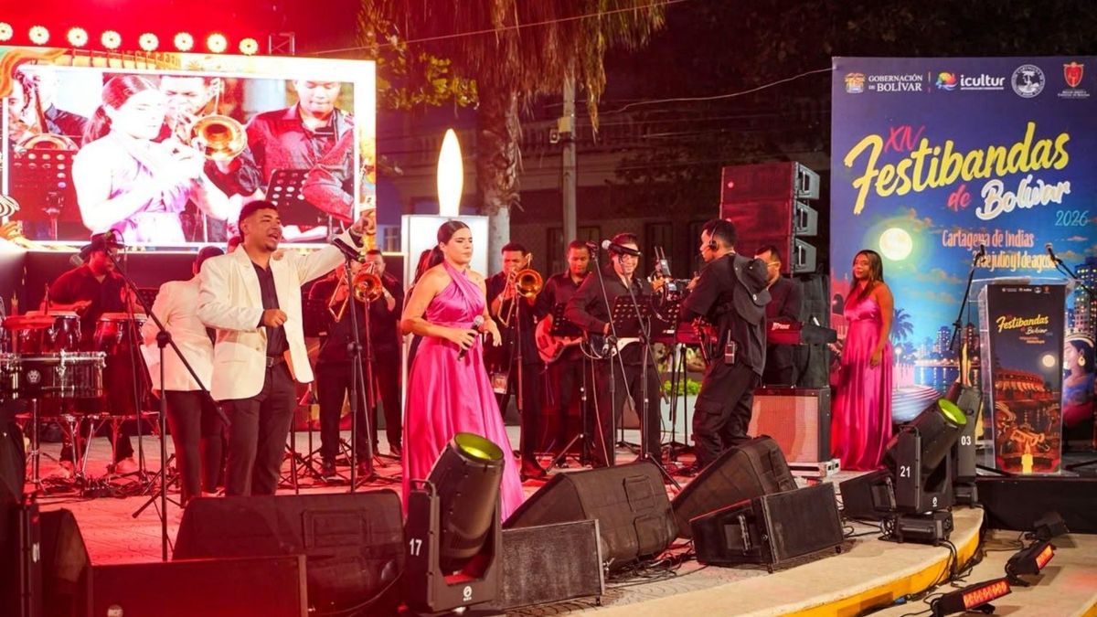 Así se vivió la inauguración del XIV Festival de Bandas de Bolívar
