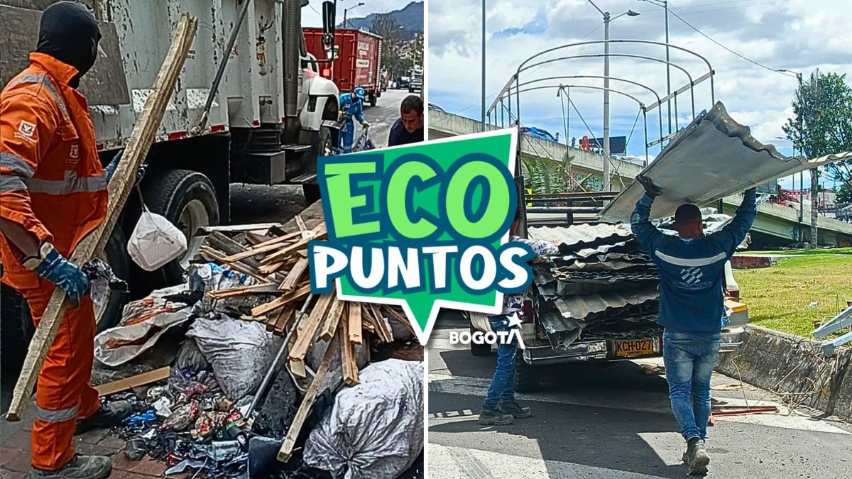 ¿Dónde estarán los ecopuntos en Bogotá esta semana?