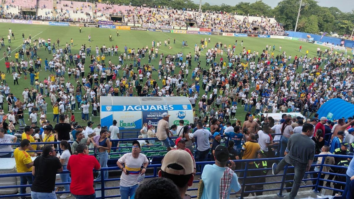 Suspenden partido en Montería