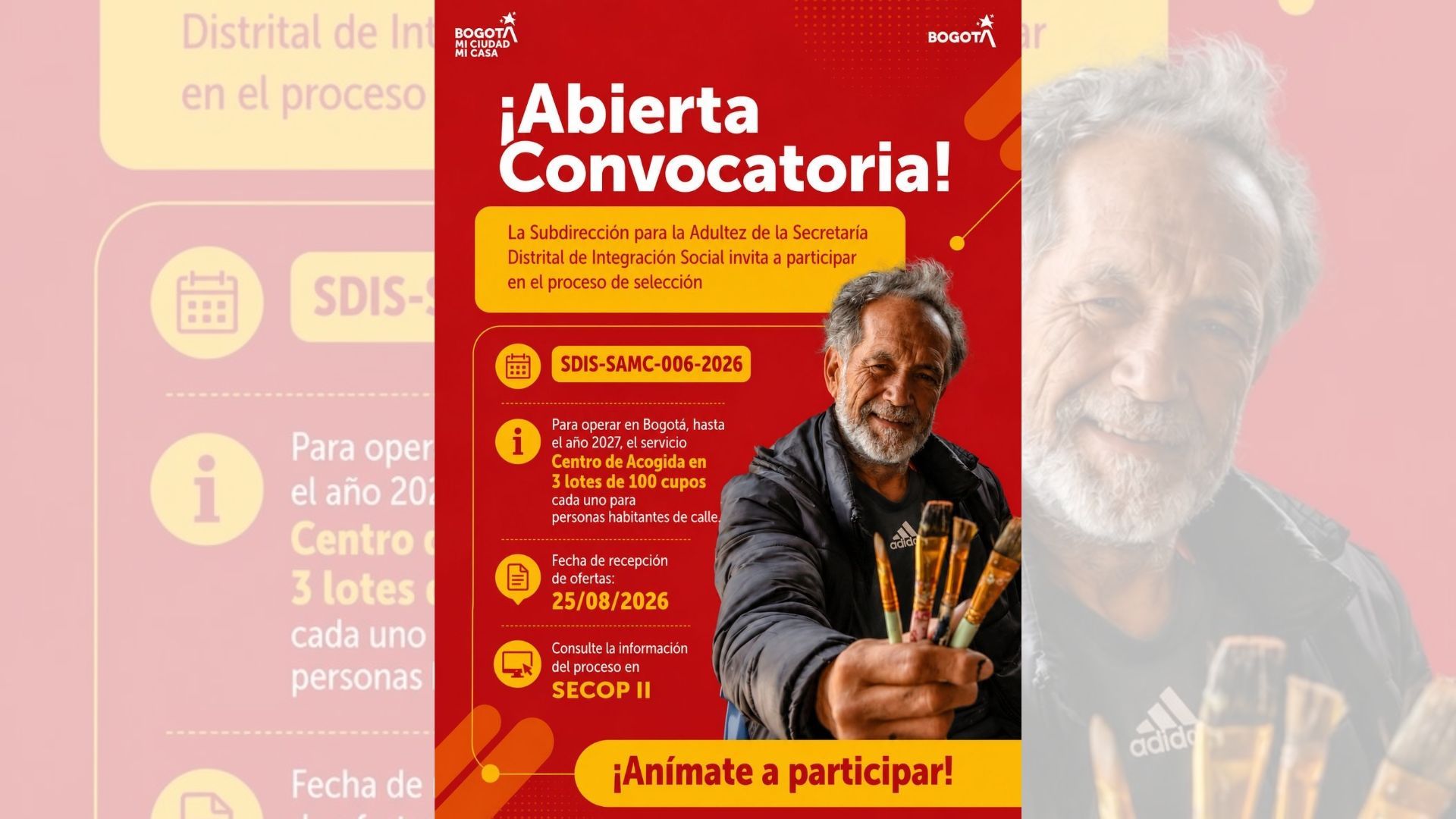 ¿Qué servicios ofrecerán los nuevos Centros de Acogida para habitantes de calle en Bogotá?