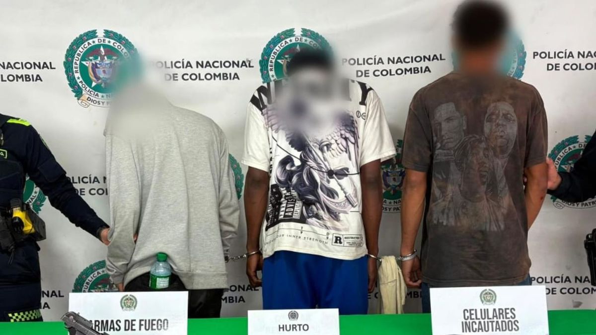 Capturan a tres ladrones reincidentes en Barrios Unidos
