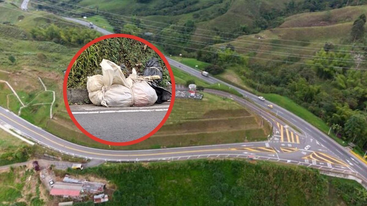 Un cuerpo amarrado y envuelto en bolsas plásticas fue encontrado en Pereira