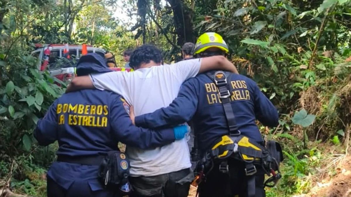 rescate de senderistas en Antioquia