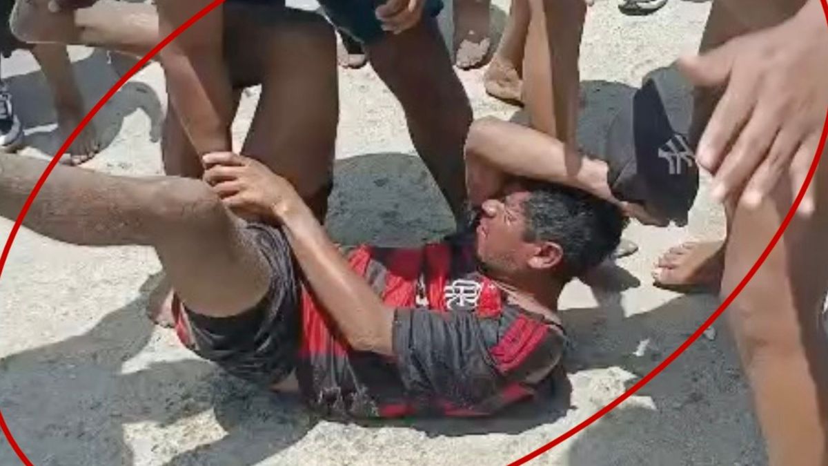 Hombre agredido en El Rodadero