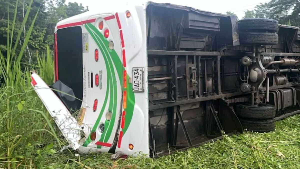Accidente de tránsito en Apartadó.