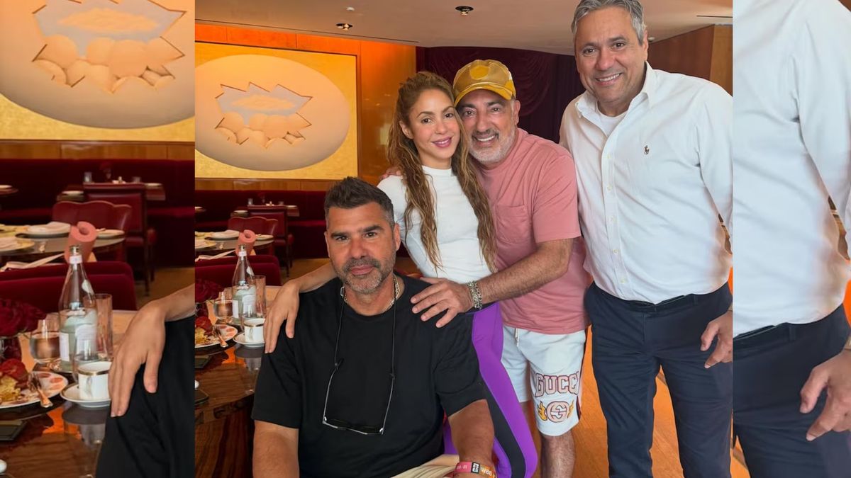 Shakira y Antonio de la Rúa aparecen juntos