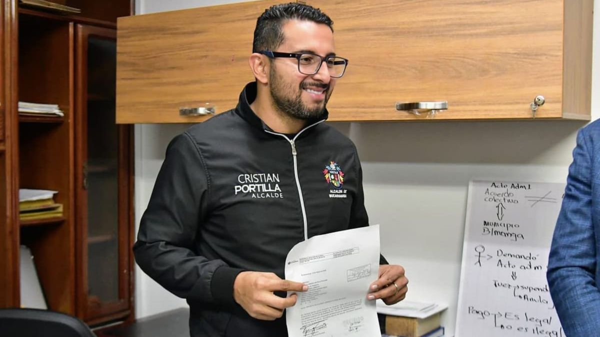 Alcalde de Bucaramanga, Cristian Portilla