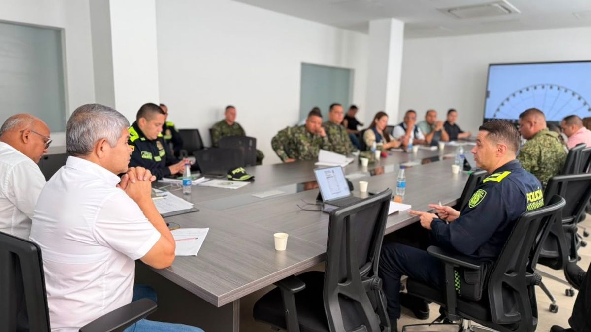 Consejo de seguridad en Montería