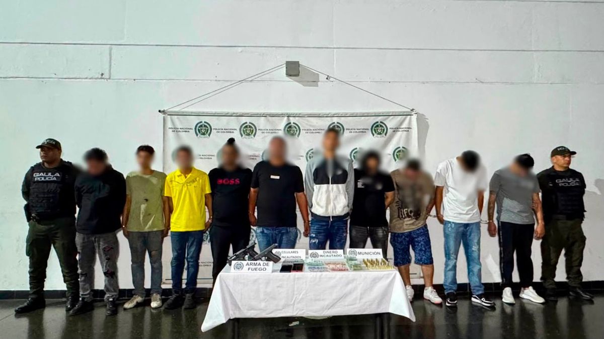 Captura de la banda delincuencial La terraza