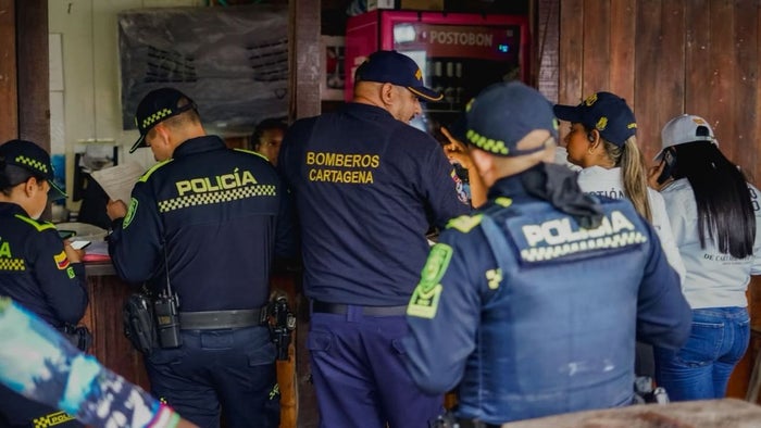 Labores en prevención de delitos en zona turística