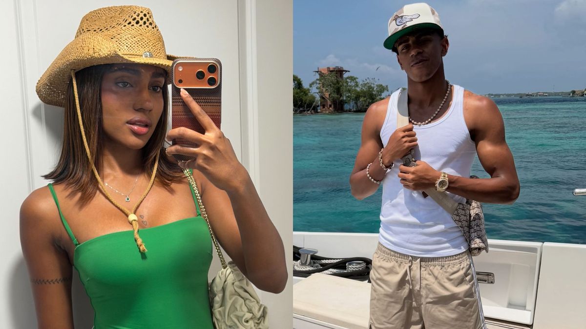 Lamine Yamal y Kelly Reales