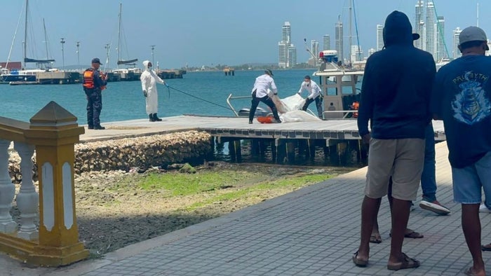 Naufragio en Cartagena: Armada halla cuerpo de tripulante
