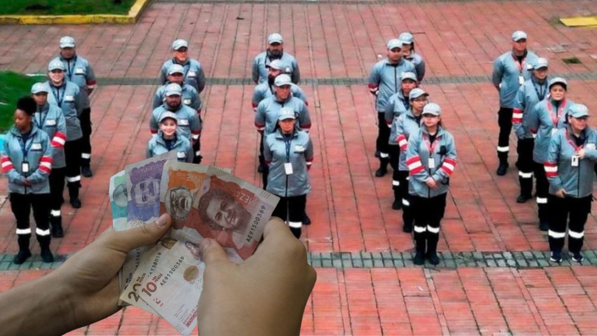 Gestores del orden y billetes colombianos