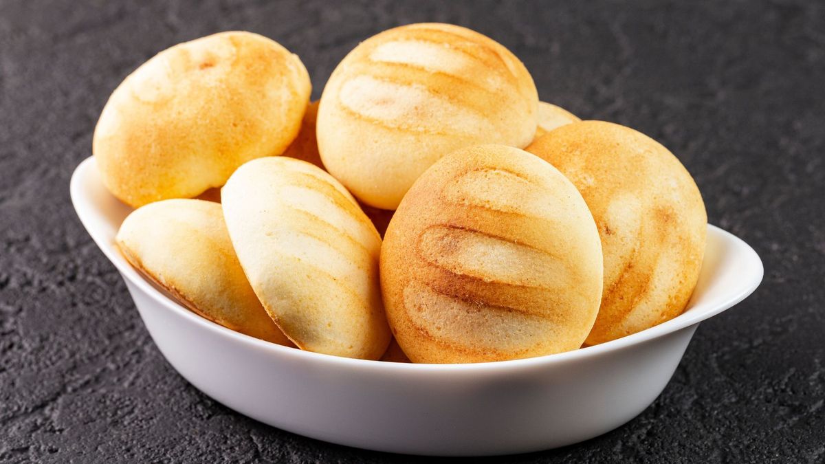 Plato con pandebonos