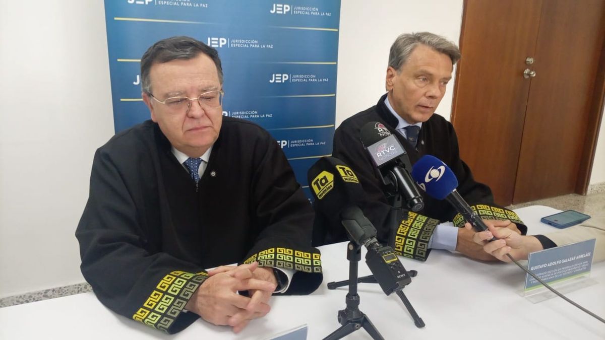 El magistrado de la Jurisdicción especial para la Paz, JEP, Gustavo Salazar
