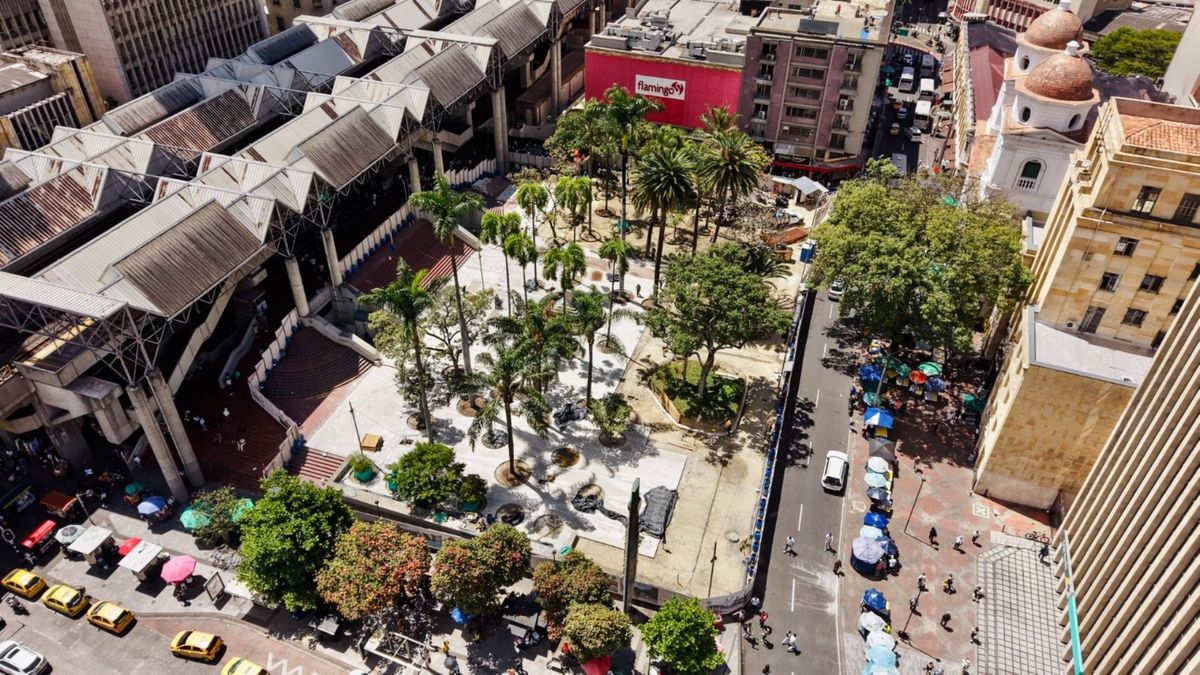 El nuevo Parque Berrio de Medellín ya supera el 64 % de ejecución
