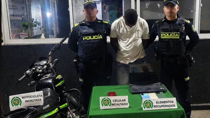Tres capturados tras robos en Santa Mónica y San Pedro