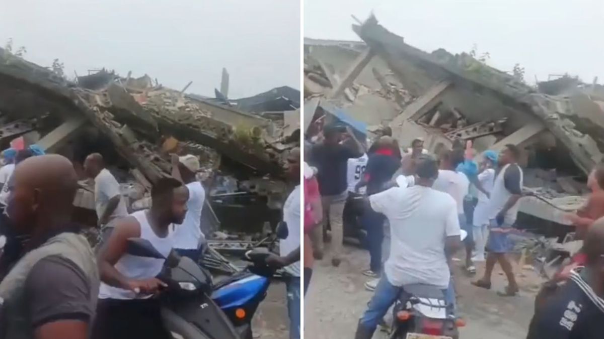 Daños por terremoto en el Chocó