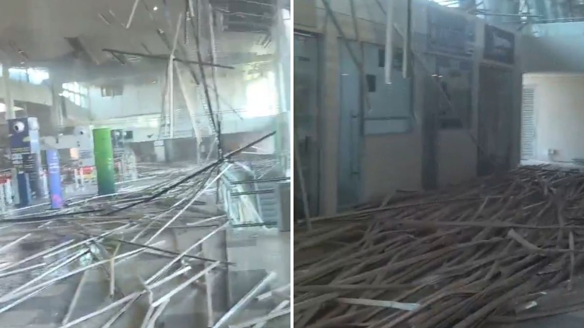 Aeropuerto Matecaña de Pereira destruido