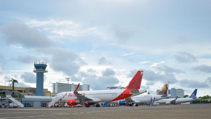 Pista de aterrizaje Aeropuerto Rafael Núñez