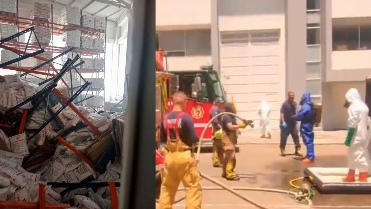 Emergencia en Engativá derrame de 48 toneladas de químicos