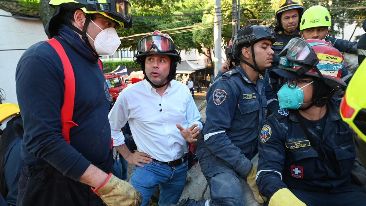 Alejandro Eder en emergencia por terremoto