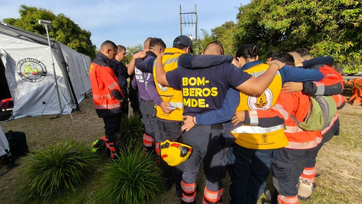 Despliegue de socorristas de Medellín en Pereira y Cali