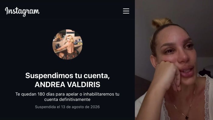 Suspenden cuenta de instagram de la Valdiri