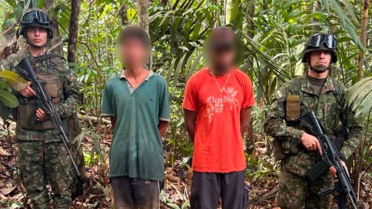 Guerrilleros que se entregaron al Ejército en Antioquia