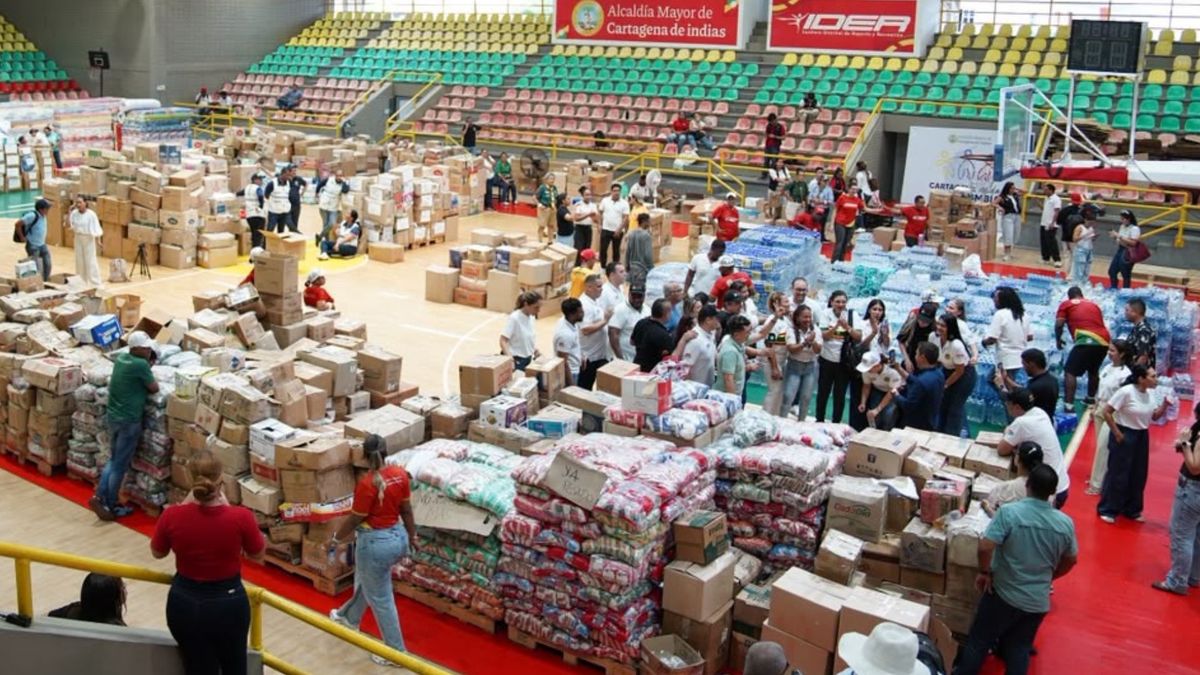 Donaciones para afectados por terremoto
