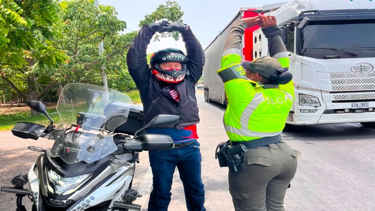 Operativos de tránsito Atlántico.