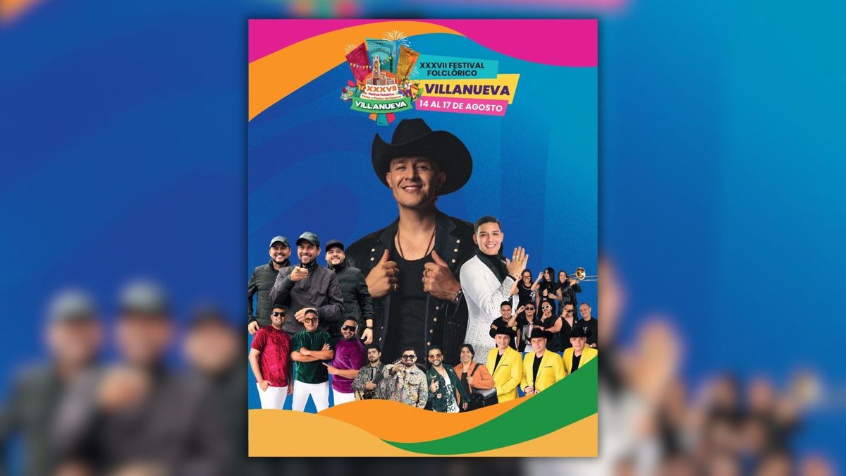 Artistas ferias de Villanueva, Santander, 2026