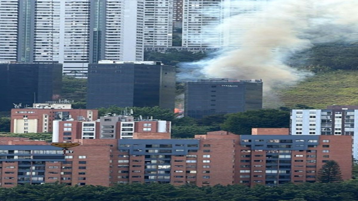 Incendio en Las Palmas, Medellín