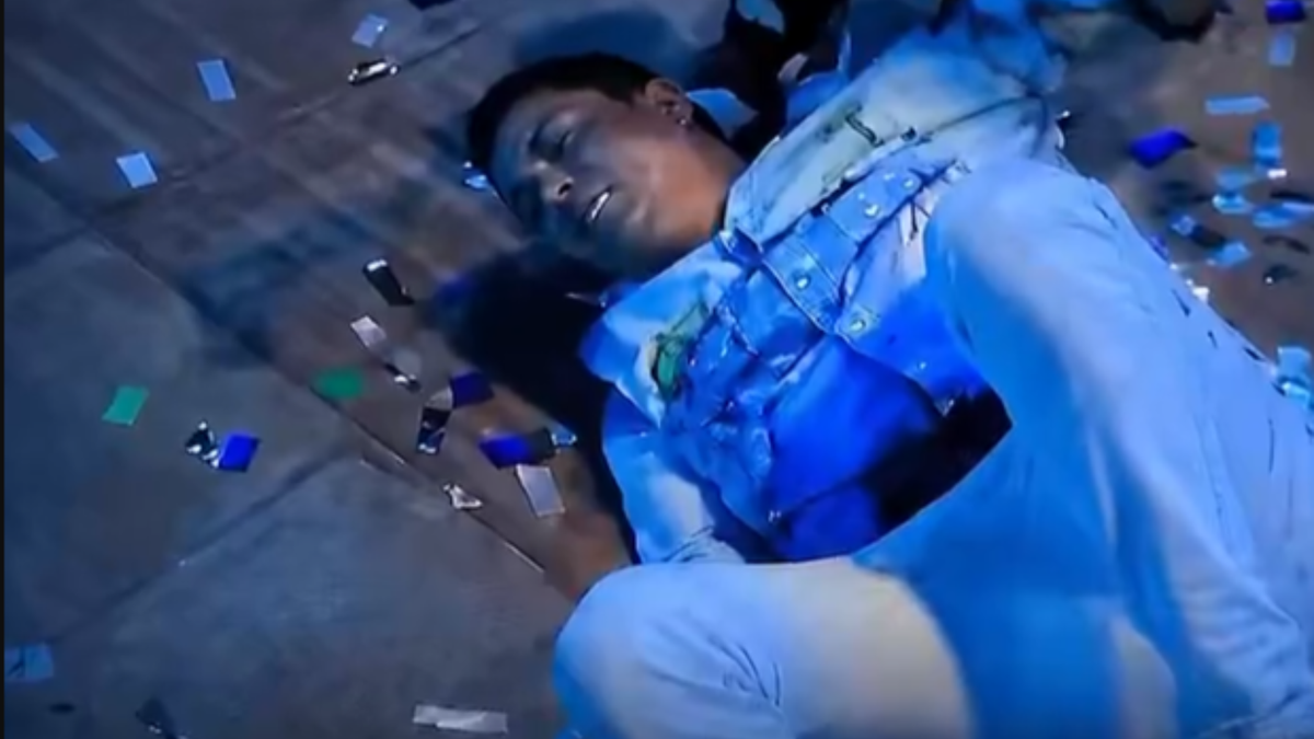Churo Díaz se cayó del escenario en Codazzi, Cesar