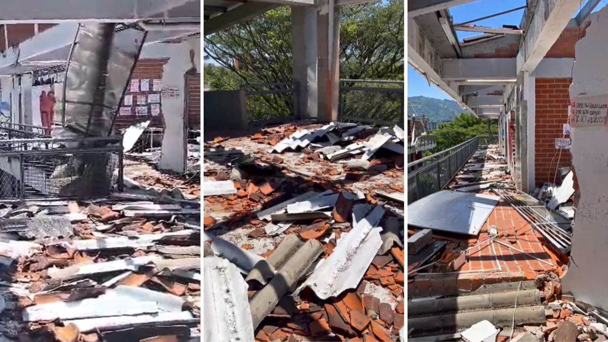 ¿Qué pasó en el colegio Fabio Vásquez Botero durante el terremoto?