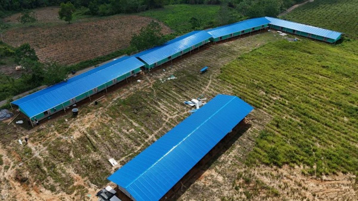 Alojamientos para damnificados por invierno en Tierralta