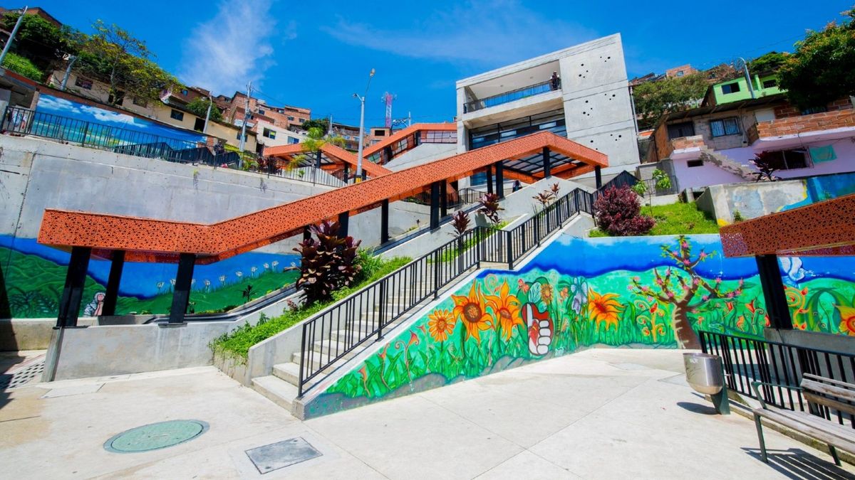Panorámica de la comuna 13 de Medellín