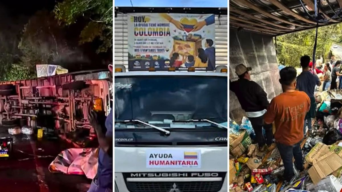 Accidente de camión que llevaba donaciones a Pereira: piden ayuda