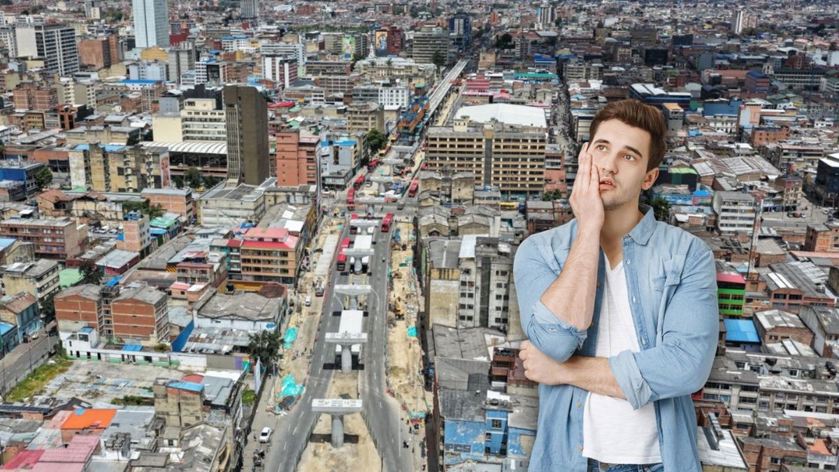 Obra del Metro y ciudadano preocupado