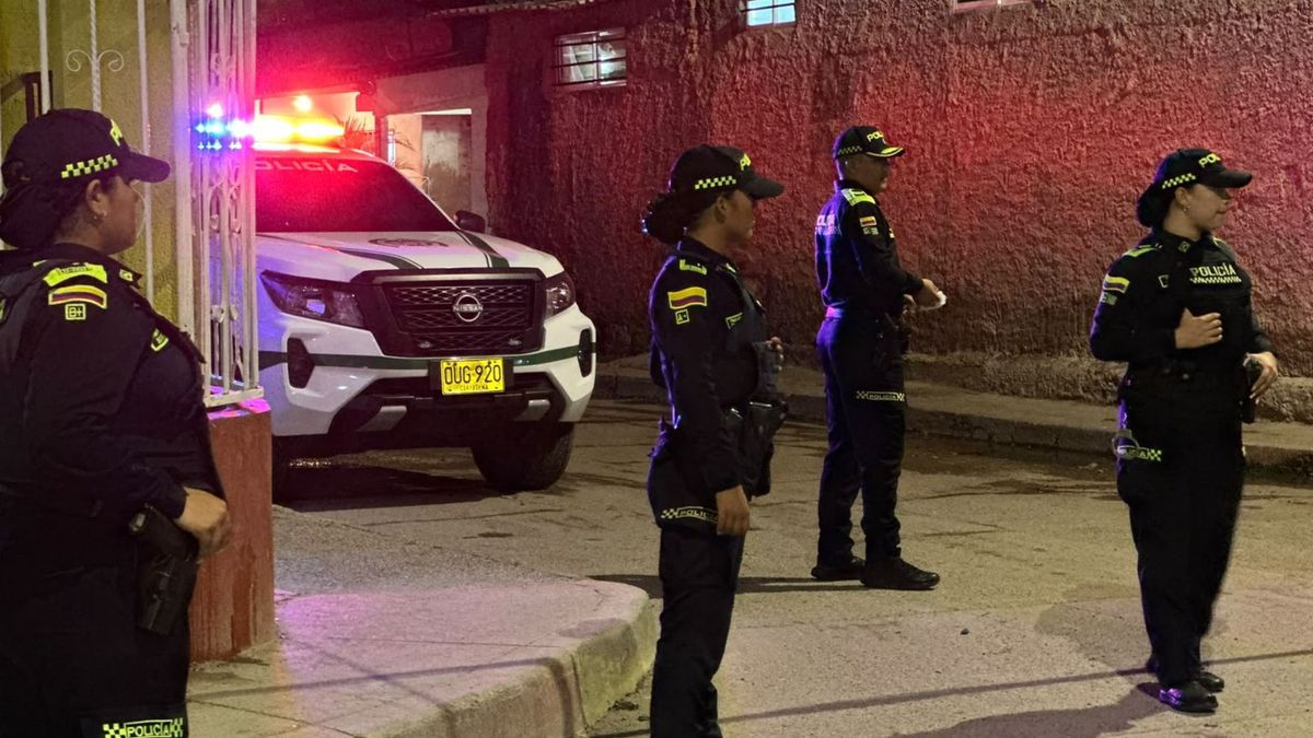 Operativos de la policía en Cartagena