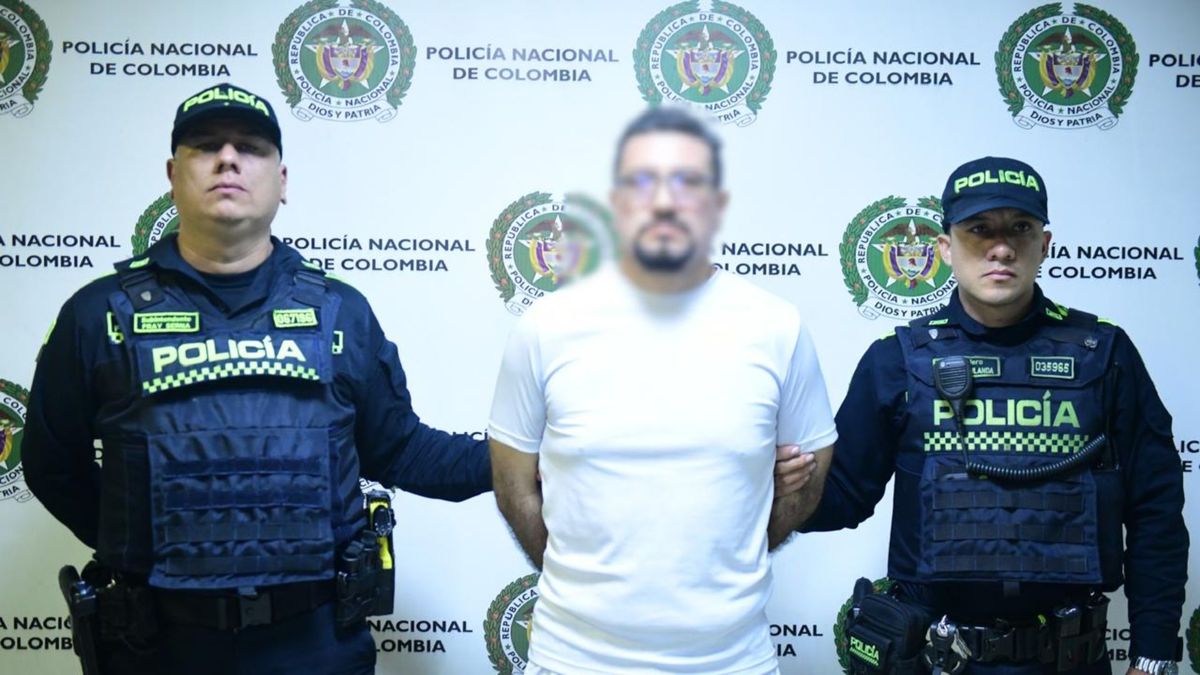 Mexicano capturado en Medellín