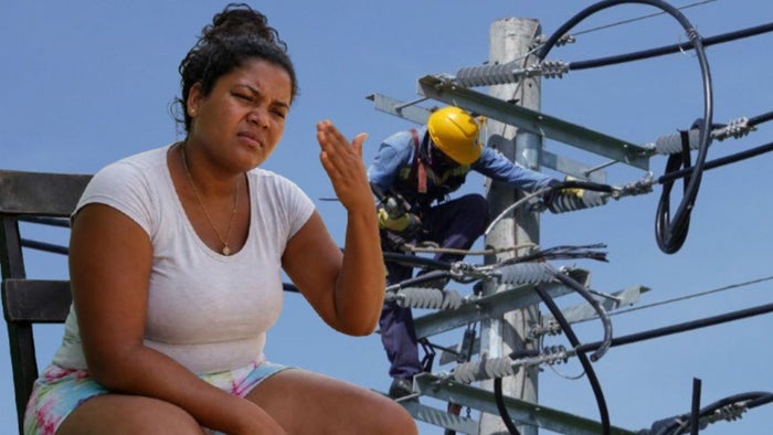 Técnico de Afinia - mujer con calor